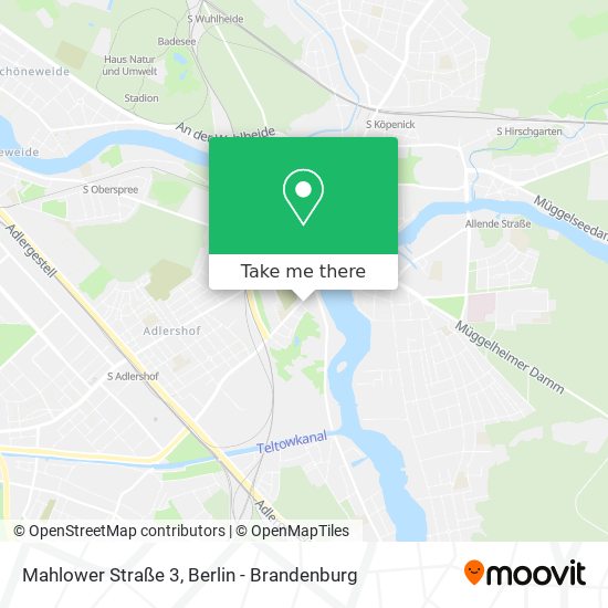 Карта Mahlower Straße 3