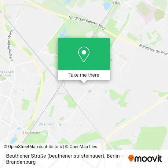 Карта Beuthener Straße (beuthener str steinauer)