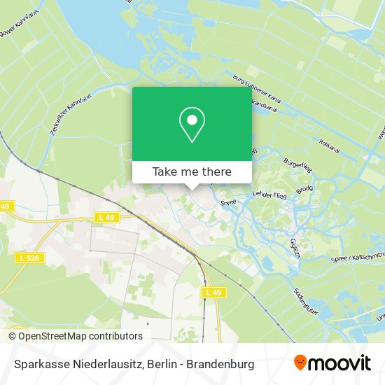 Карта Sparkasse Niederlausitz