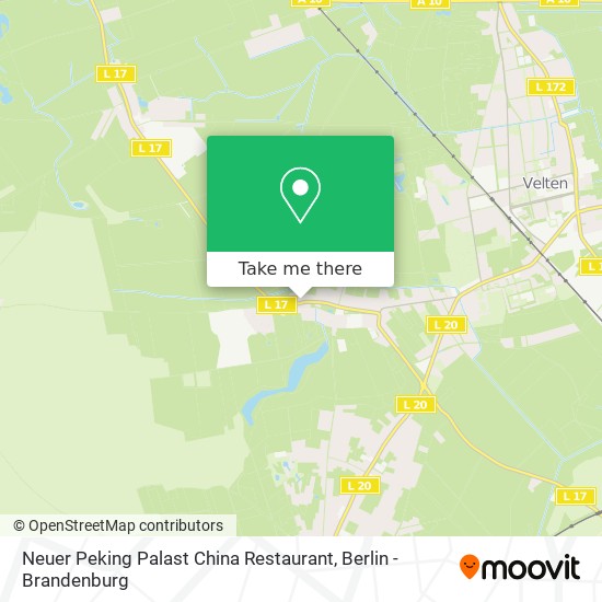 Neuer Peking Palast China Restaurant map