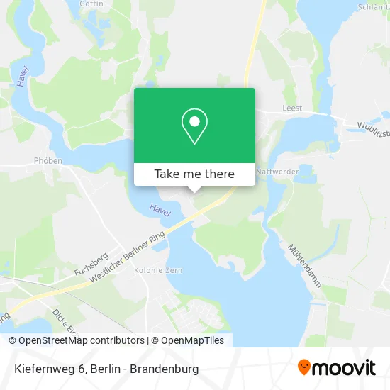 Карта Kiefernweg 6