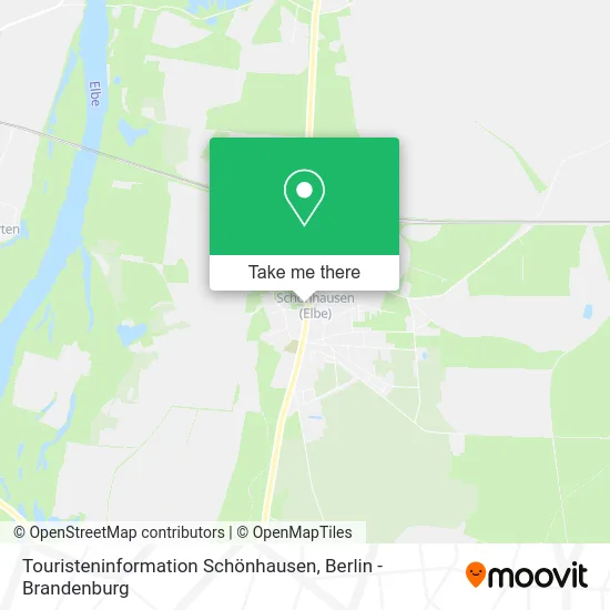 Карта Touristeninformation Schönhausen