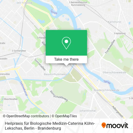 Heilpraxis für Biologische Medizin-Caterina Köhn-Lekschas map