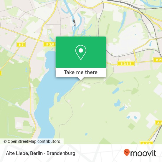 Alte Liebe, Havelchaussee 107 map