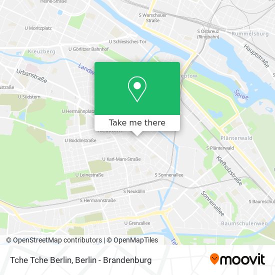 Карта Tche Tche Berlin