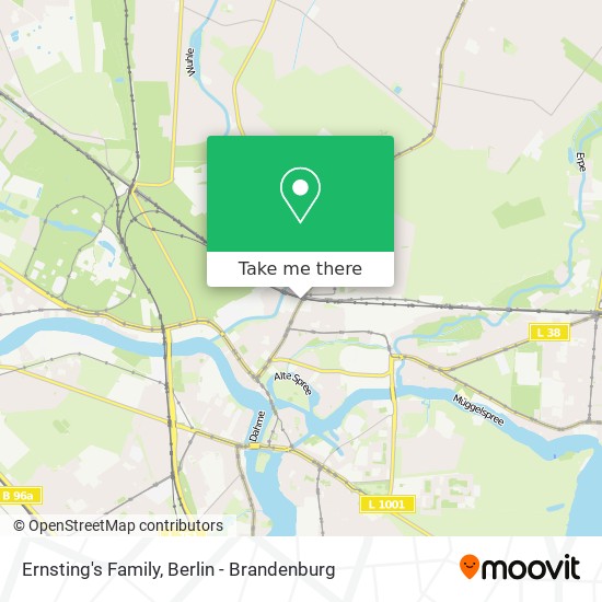 Ernsting's Family map