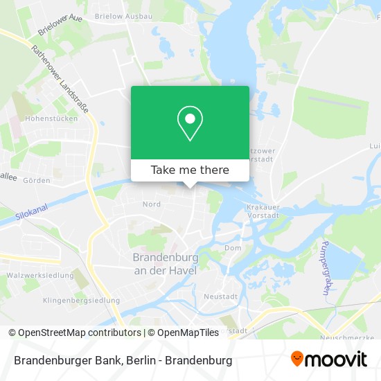 Brandenburger Bank map