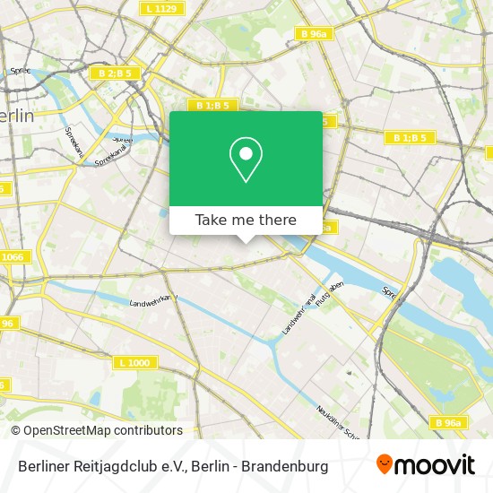Карта Berliner Reitjagdclub e.V.