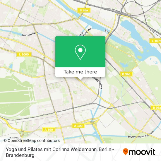 Yoga und Pilates mit Corinna Weidemann map