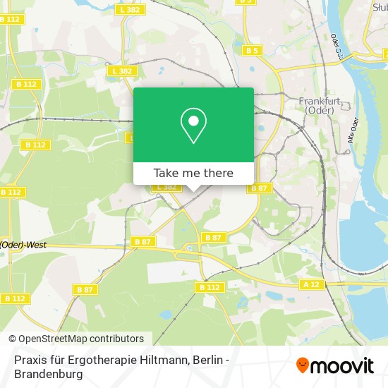 Praxis für Ergotherapie Hiltmann map