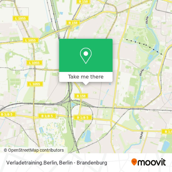 Verladetraining.Berlin map