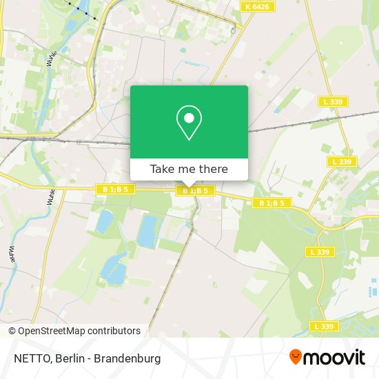 NETTO map