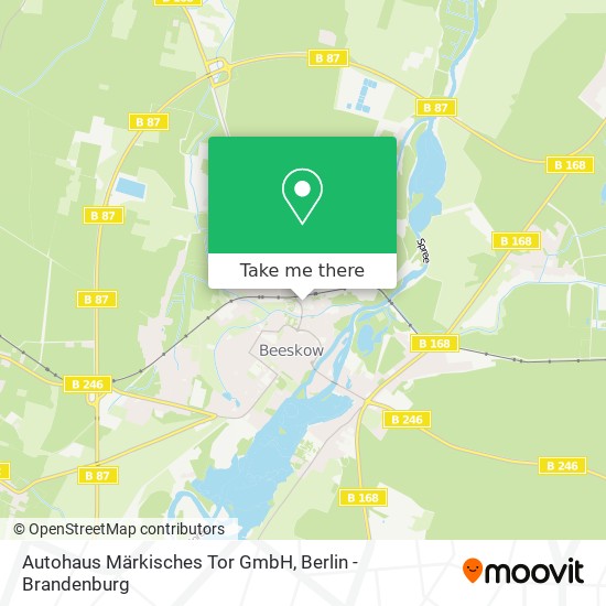 Autohaus Märkisches Tor GmbH map