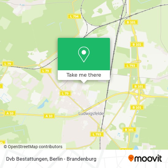 Dvb Bestattungen map