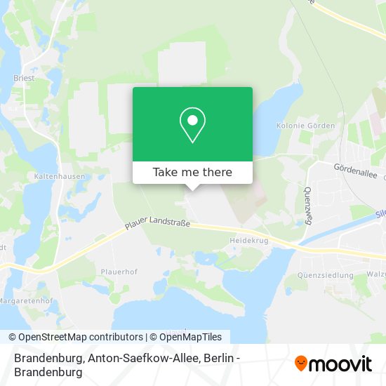 Brandenburg, Anton-Saefkow-Allee map