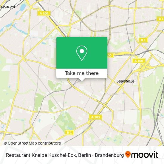 Карта Restaurant Kneipe Kuschel-Eck