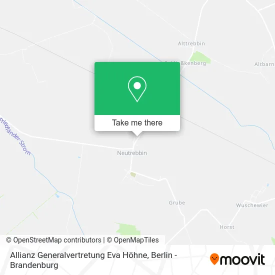 Карта Allianz Generalvertretung Eva Höhne