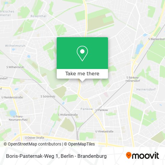 Boris-Pasternak-Weg 1 map