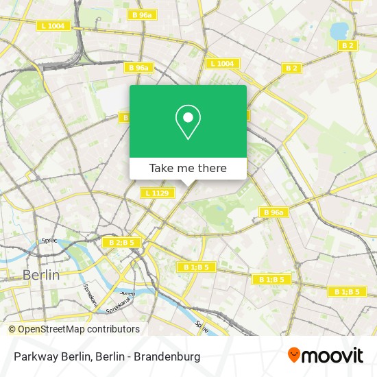 Parkway Berlin map