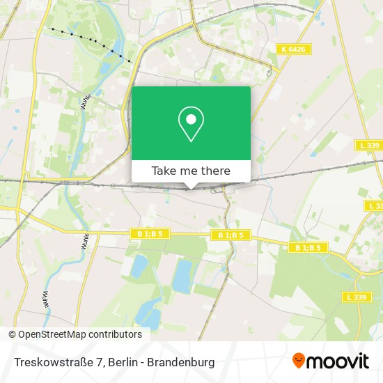 Treskowstraße 7 map