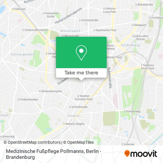 Medizinische Fußpflege Pollmanns map