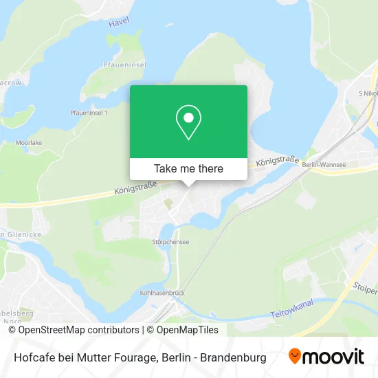 Карта Hofcafe bei Mutter Fourage