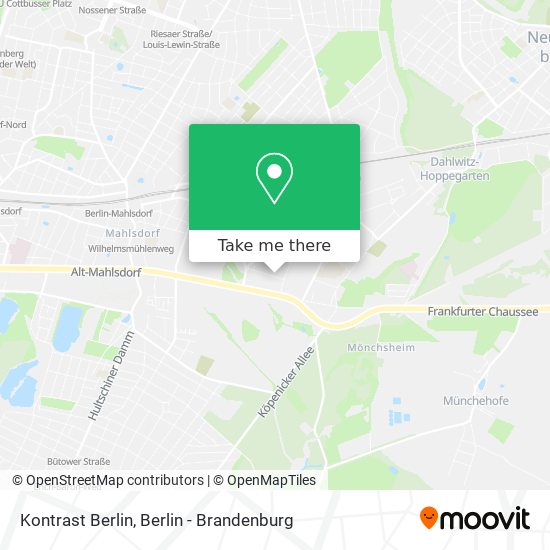 Карта Kontrast Berlin