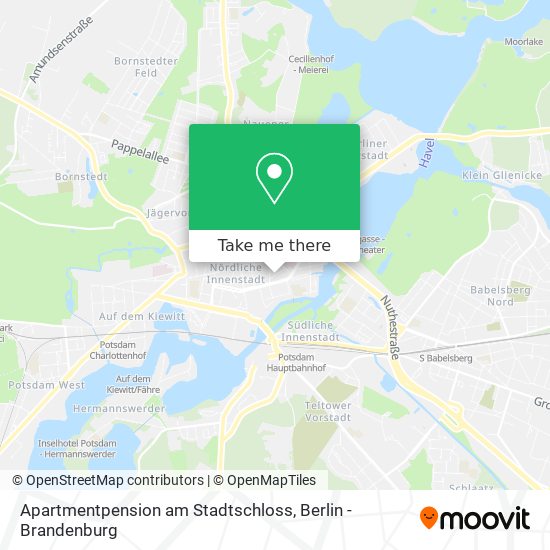 Apartmentpension am Stadtschloss map