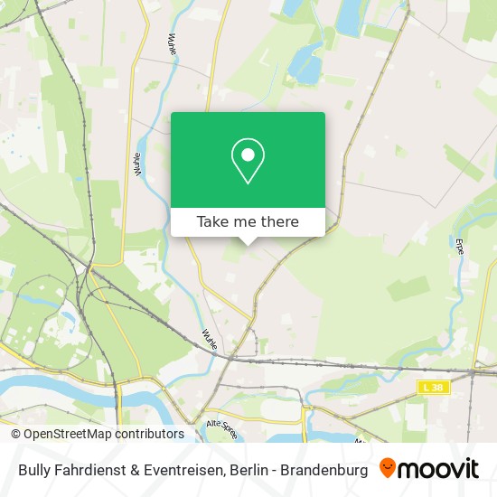 Карта Bully Fahrdienst & Eventreisen