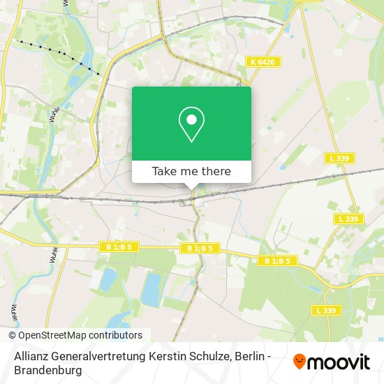 Allianz Generalvertretung Kerstin Schulze map