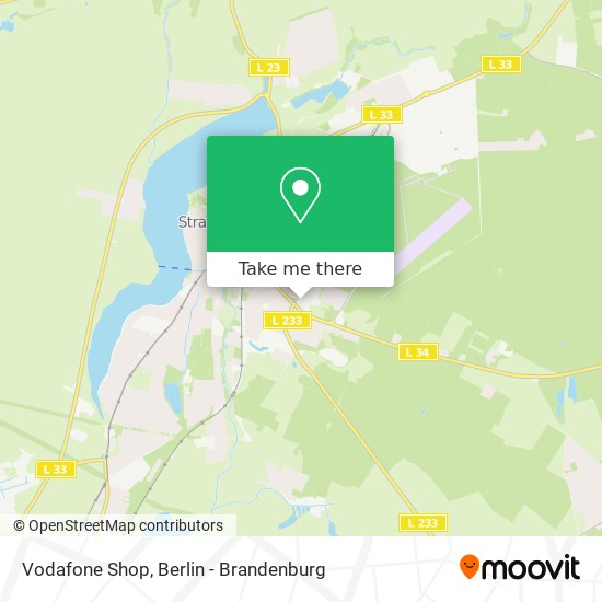 Vodafone Shop map