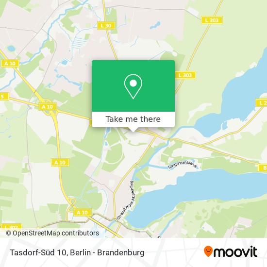 Карта Tasdorf-Süd 10