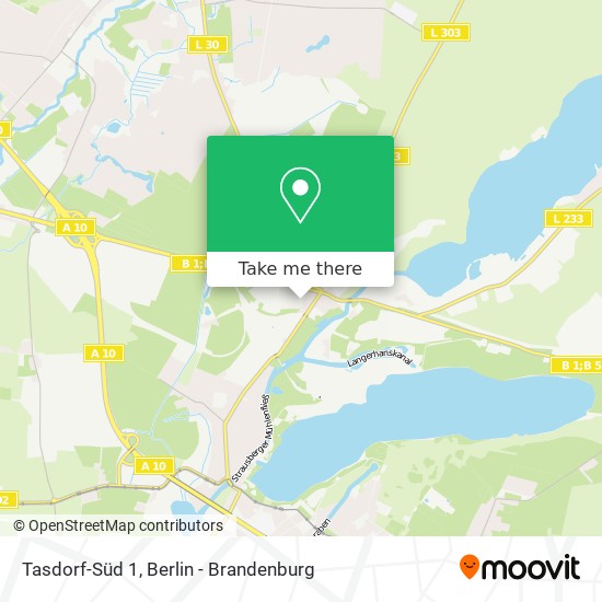 Карта Tasdorf-Süd 1