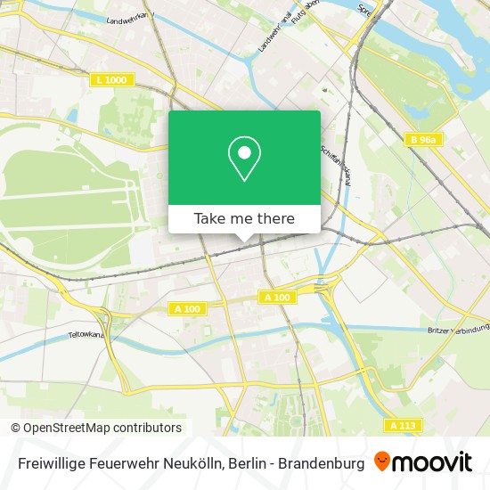 Freiwillige Feuerwehr Neukölln map