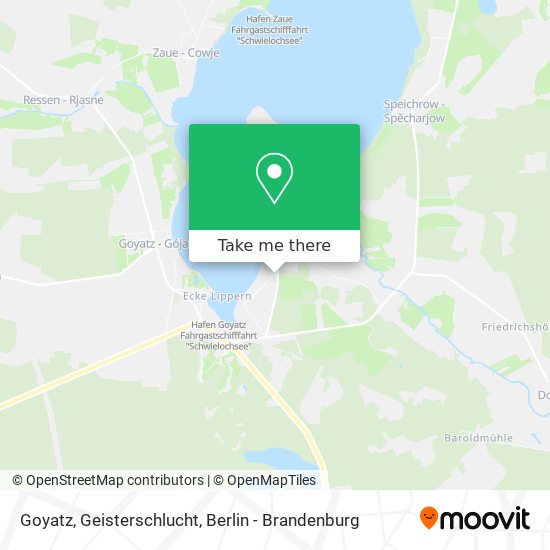 Goyatz, Geisterschlucht map
