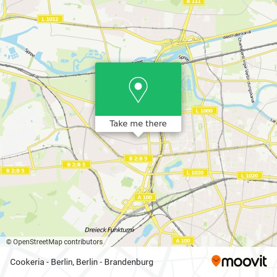 Cookeria - Berlin map