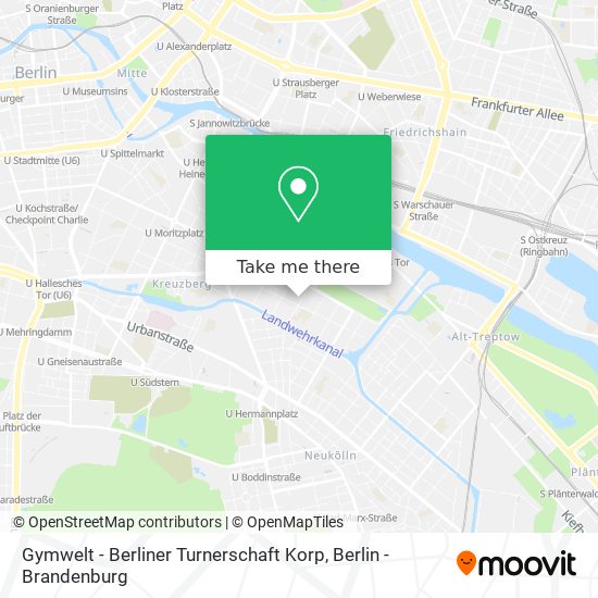 Карта Gymwelt - Berliner Turnerschaft Korp