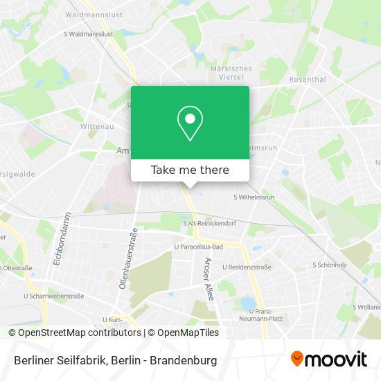 Berliner Seilfabrik map