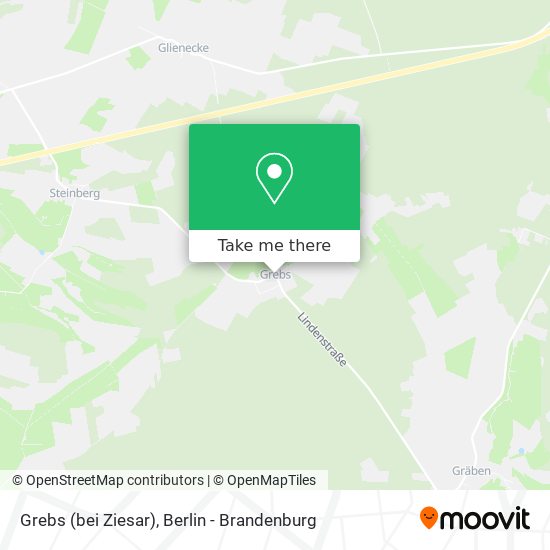 Grebs (bei Ziesar) map