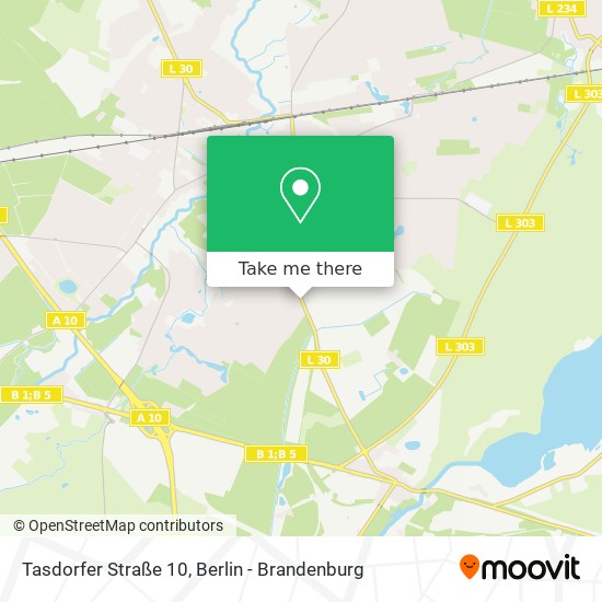 Tasdorfer Straße 10 map