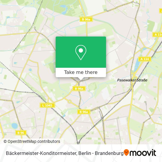 Карта Bäckermeister-Konditormeister
