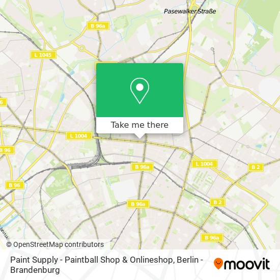 Paint Supply - Paintball Shop & Onlineshop map