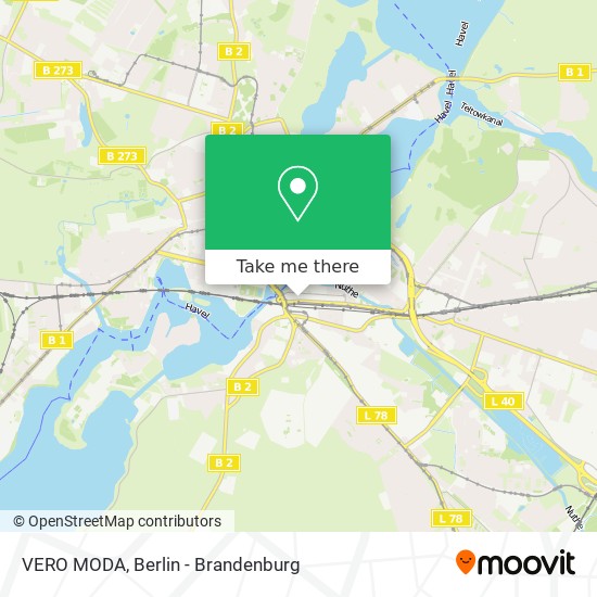 VERO MODA map