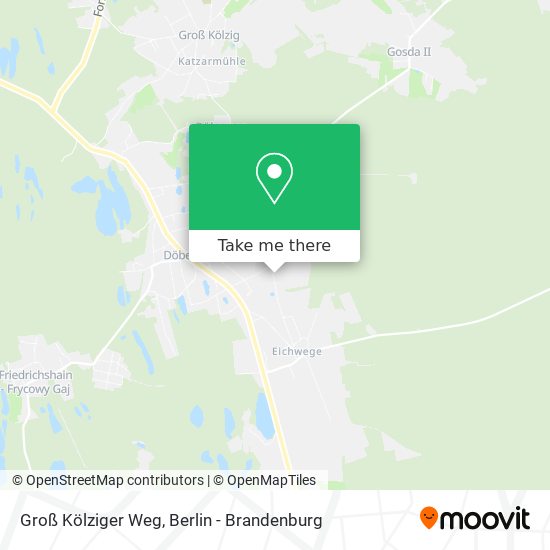 Groß Kölziger Weg map