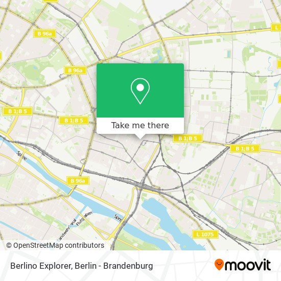 Berlino Explorer map