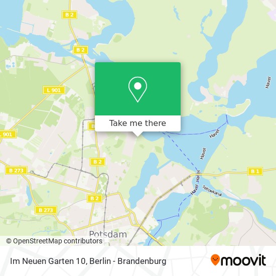 Im Neuen Garten 10 map
