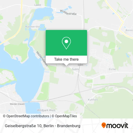 Карта Geiselbergstraße 10
