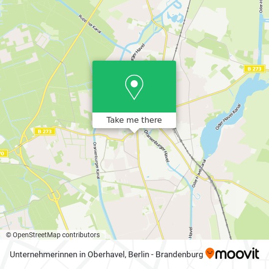 Unternehmerinnen in Oberhavel map