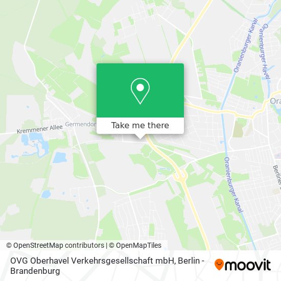 OVG Oberhavel Verkehrsgesellschaft mbH map