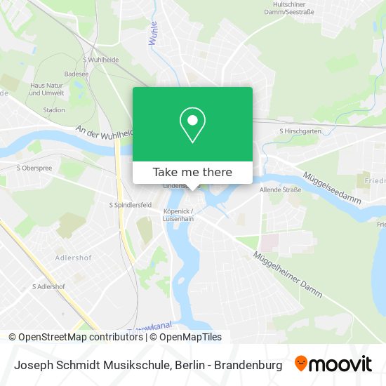 Joseph Schmidt Musikschule map